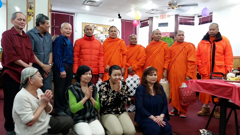 Monk ceremony