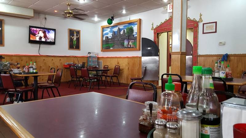 Inside the restaurant